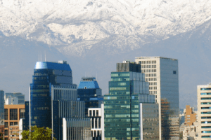 Cordilheira dos Andes Santiago Chile