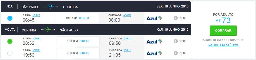 voos azul linhas aéreas hoje