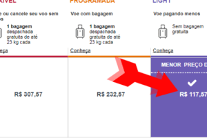 gol passagens aéreas promocionais