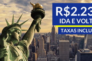 promoção de passagens nova york