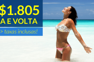 promoção de passagens aéreas cancún