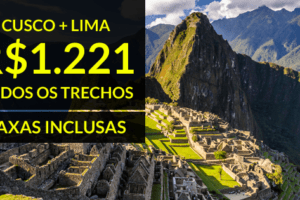 promoção de passagens aéreas cusco e lima 2017 2018