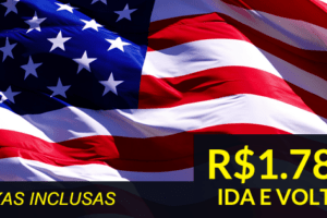 promoção de passagens aéreas eua