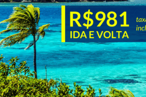 promoção de passagens caribe