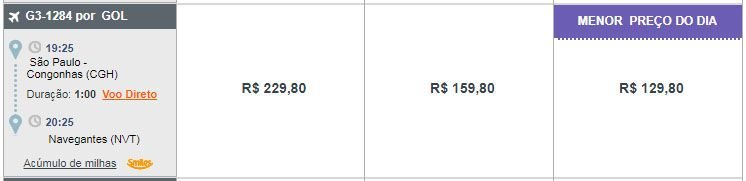 passagens aéreas gol em promoção