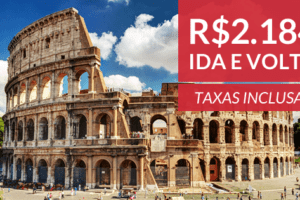 promoção de passagens aéreas para europa