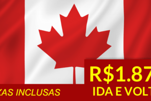 canadá promoção de passagens aéreas