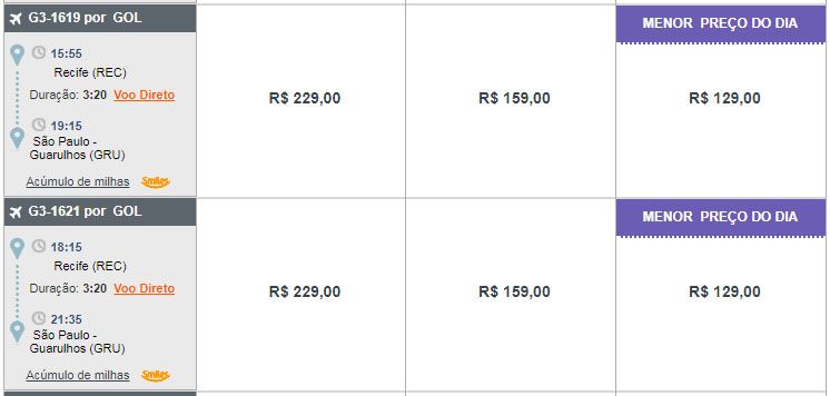 gol passagens aéreas promocionais 2018
