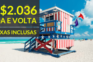 miami promoção de passagens aéreas