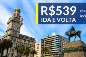 promoção de passagens montevidéu uruguai