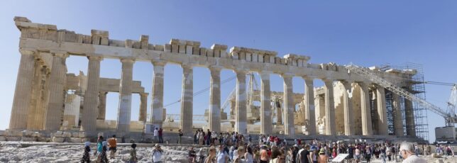 ponto turístico em Atenas Grécia 