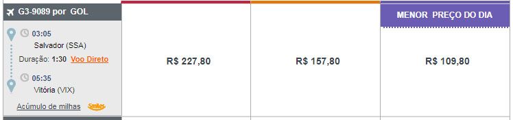 gol passagens aéreas promocionais 3