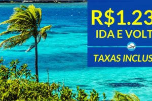 passagens caribe promoção