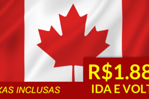 promoção de passagens aéreas canadá 2018