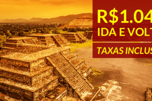promoção de passagens aéreas cidade do méxico