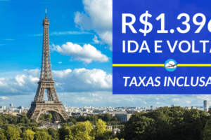 paris promoção de passagens aéreas