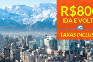 promoção de passagens santiago 2018