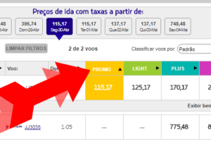 promoção relâmpago de passagens aéreas