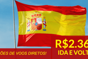 promoção de passagens madrid