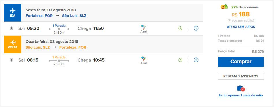 passagens aéreas em oferta