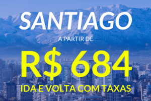 passagens aéreas promocionais chile 2018