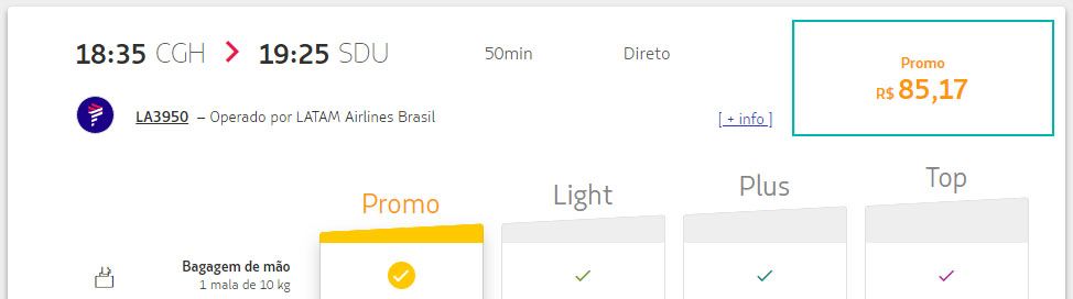 promoção latam passagem aerea