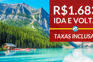 promoção canadá passagem