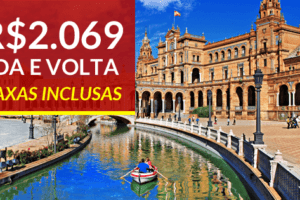 promoção passagem europa