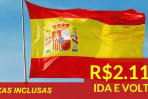 espanha promoção passagem