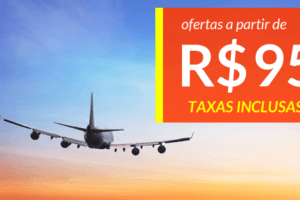 promoção de passagem aérea gol