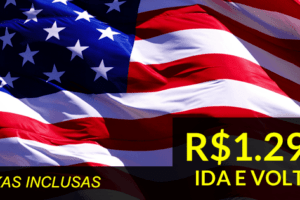 promoção de passagem aérea miami