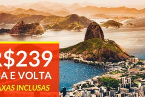 rio de janeiro promoção de passagem aérea