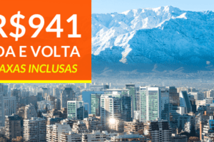 santiago promoção de passagem