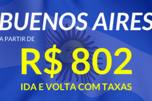 buenos aires promoção relâmpago passagem aérea