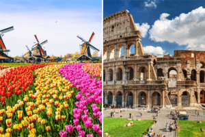 promoção de passagem europa 2