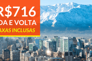 promoção de passagens santiago chile