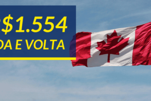promoção passagem aérea canadá