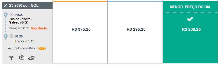 voos promocionais gol relâmpago