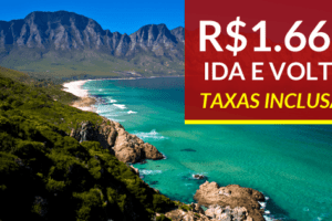 áfrica do sul promoção relâmpago de passagem