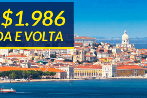 lisboa promoção passagens hoje