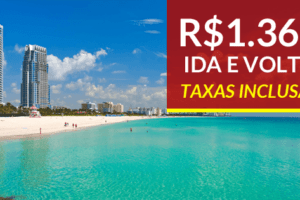 miami promoção de passagem aérea relâmpago