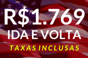 promoção de passagem eua hoje
