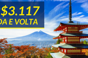 promoção passagens japão