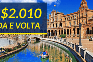 espanha promoção passagem aérea