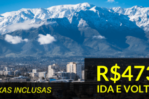 promoção chile passagens