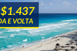 promoção passagem cancún caribe