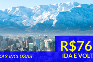 promoção passagem chile