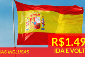 promoção passagens espanha