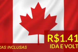 super promoção canadá passagens