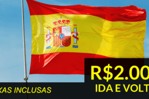 espanha promoção relâmpago passagens
